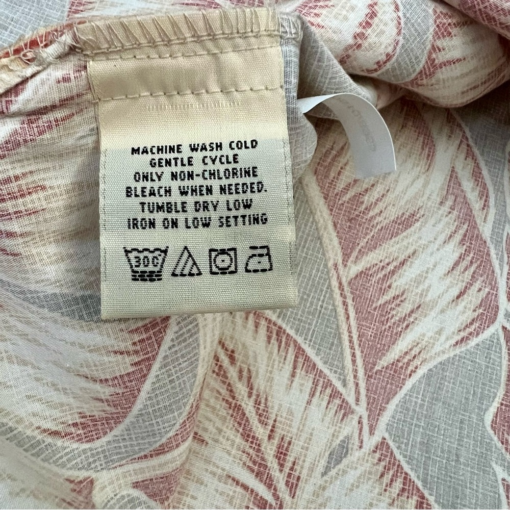 Cooke Street Honolulu Palm Leaves Short Sleeve Button Up Shirt Men’s Size L - Picture 9 of 11
